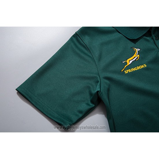 South Africa Rugby Jersey Polo 2020 Green